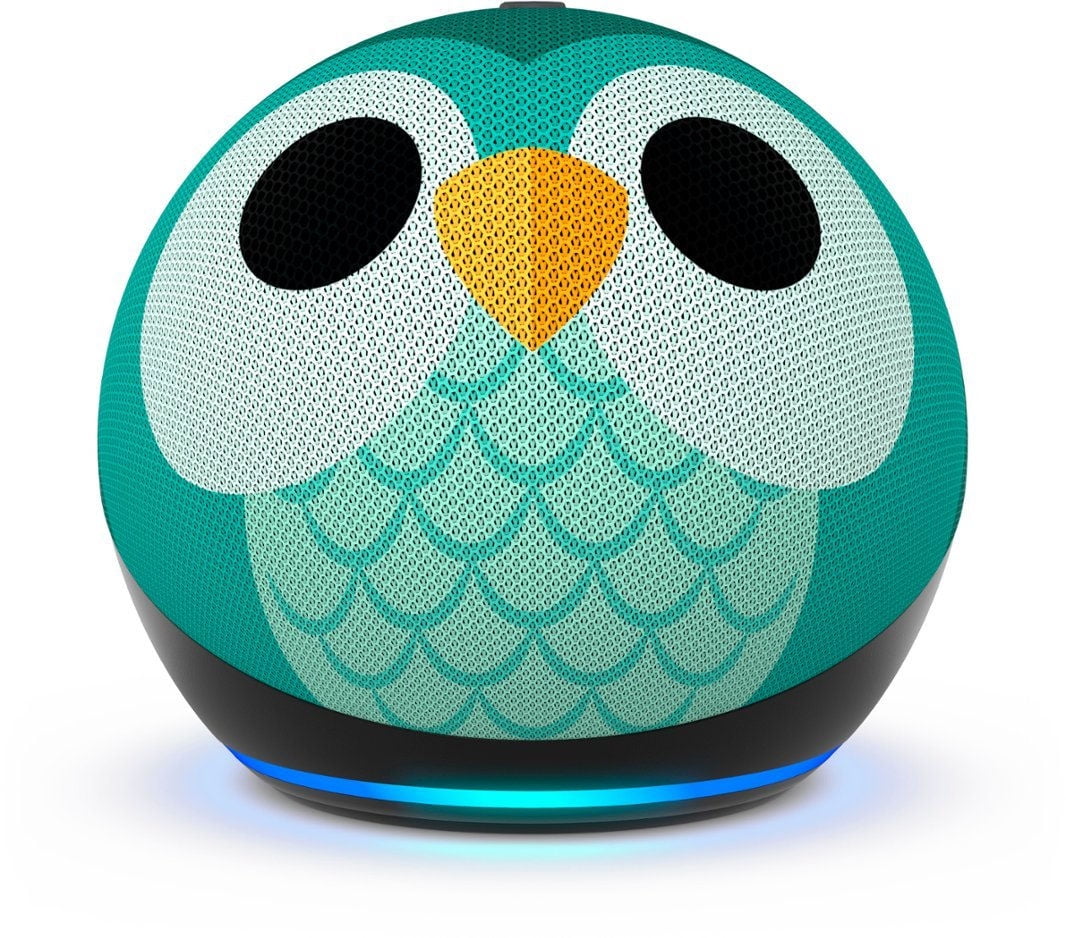 All-New Echo Dot (5th Gen, 2022 release) Kids | Designed for kids - Owl