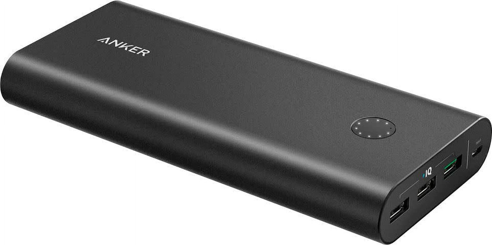 ANKER POWERCORE+ 26800 QUICK CHARGE WITH MICRO USB AND USB-A PORTS- BLACK