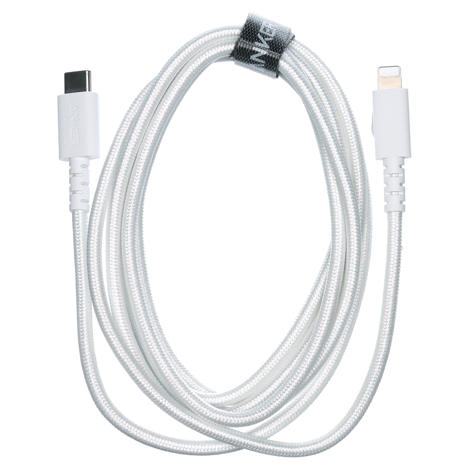 Anker PowerLine Select + USB-C Cable with Lightning Connector 6ft, Apple MFi Certified - White
