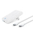 Anker PowerPort Atom III Slim 30W Charger with 6' C-C Cable - White