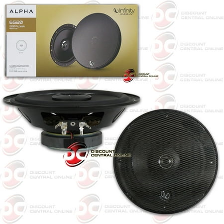 Infinity ALPHA6520 6.5  2-way Car Coaxial Speakers
