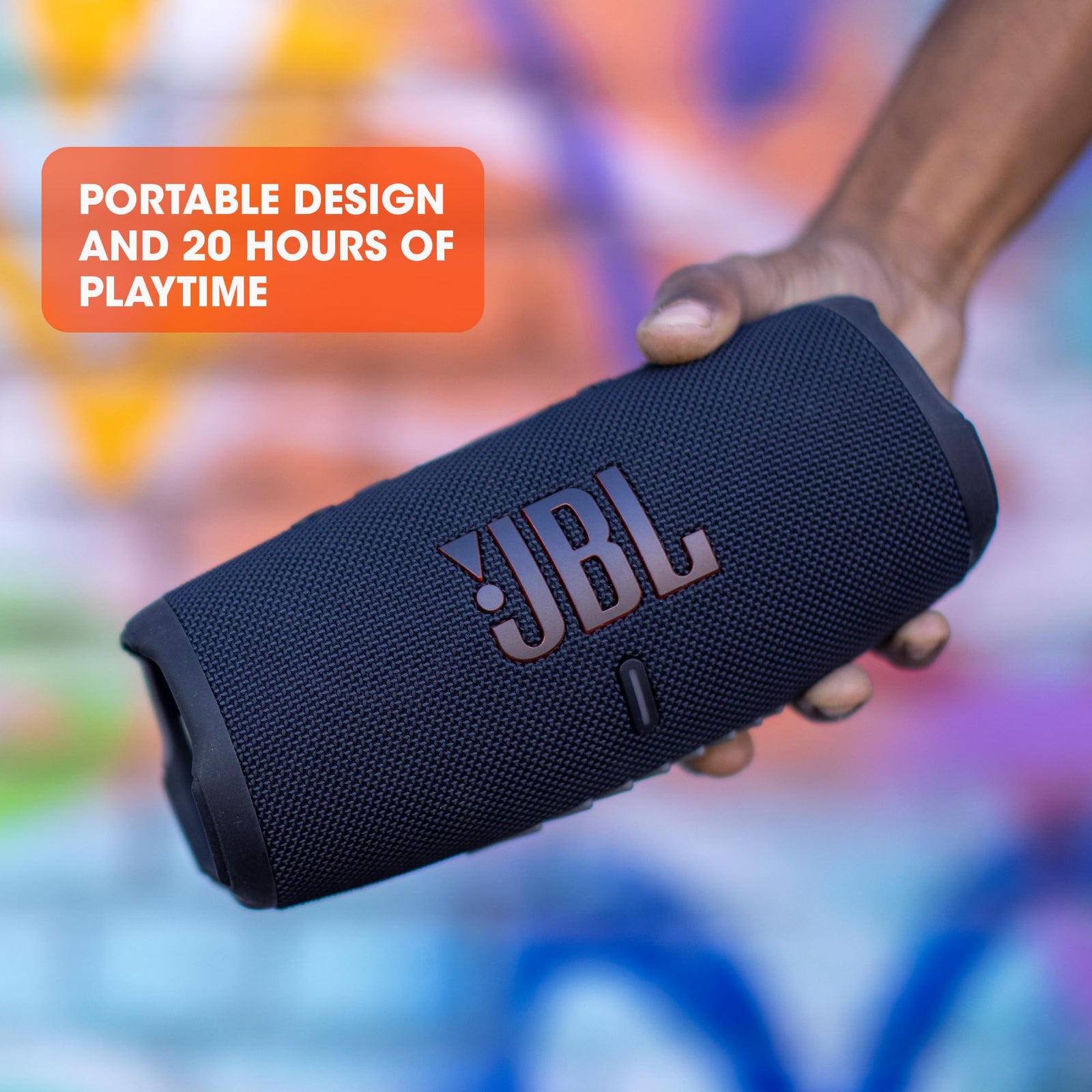 JBL Charge 5 Portable Bluetooth Speaker Blue