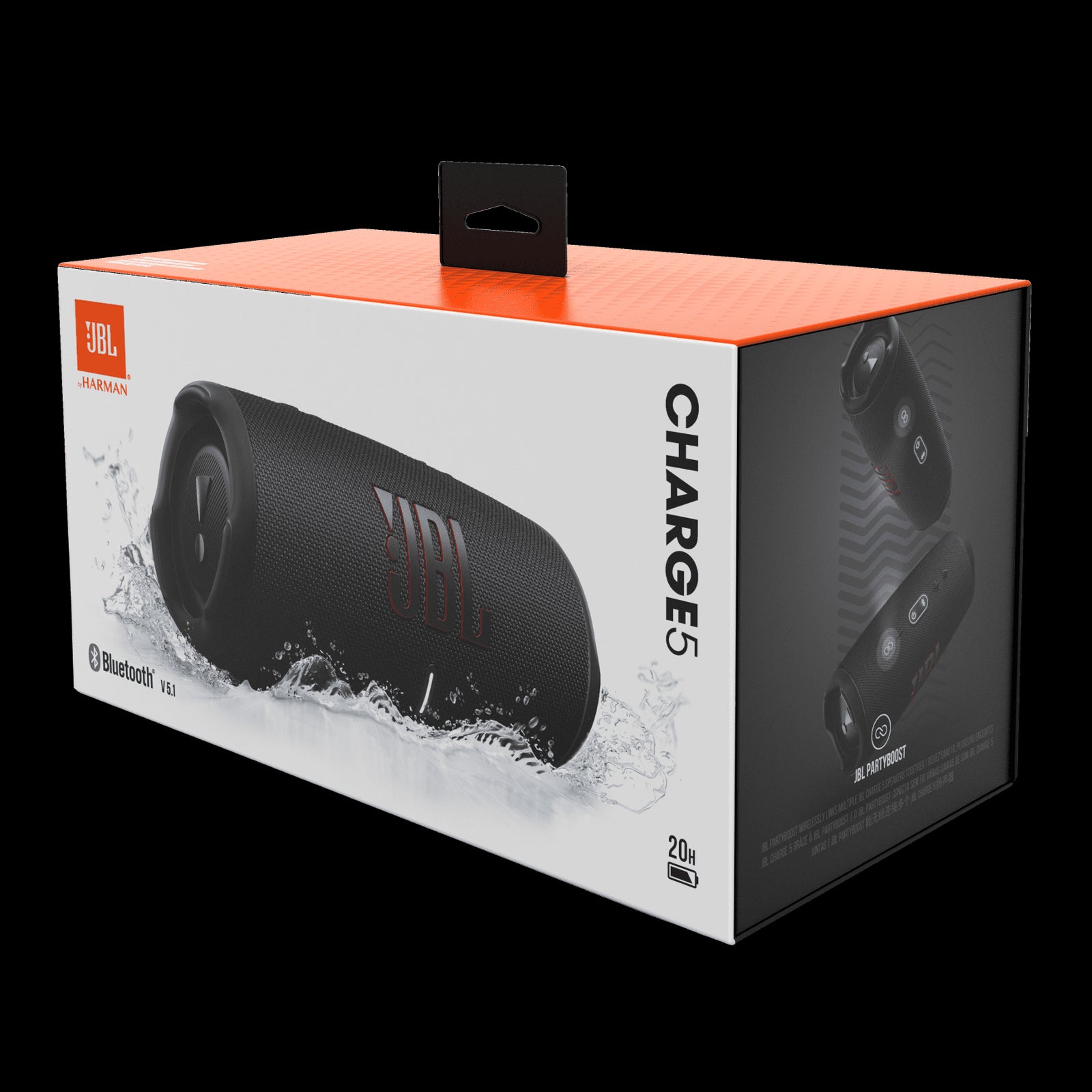 JBL Charge 5 Portable Bluetooth Speaker - Gray