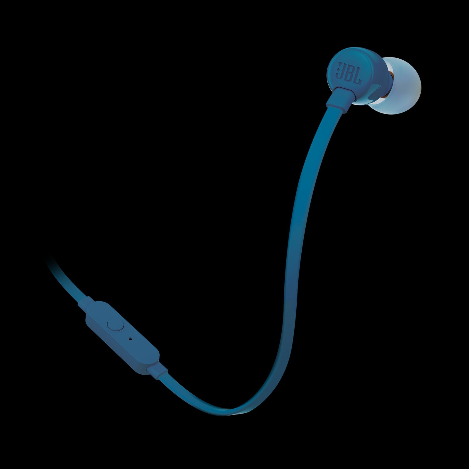 JBL - TUNE 110 Wired In-Ear Headphones - Blue