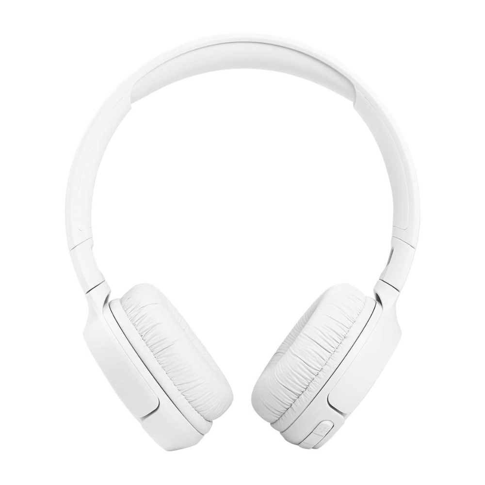 JBL Tune 510BT: Wireless On-Ear Headphones with Purebass Sound - White