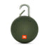 JBL Clip 3 Portable Bluetooth Speaker with Carabiner - Green